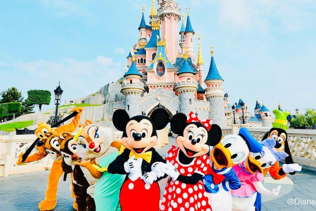 Croissy-Beaubourg Superbe Duplex-15 Min Disneyland 빌라 외부 사진